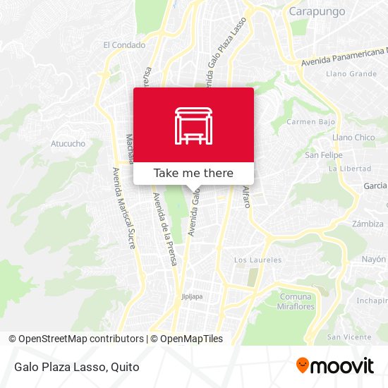 Mapa de Galo Plaza Lasso
