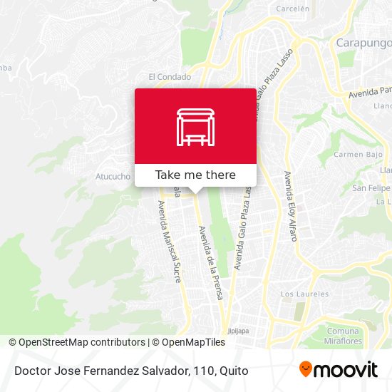Doctor Jose Fernandez Salvador, 110 map