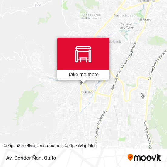 Mapa de Av. Cóndor Ñan