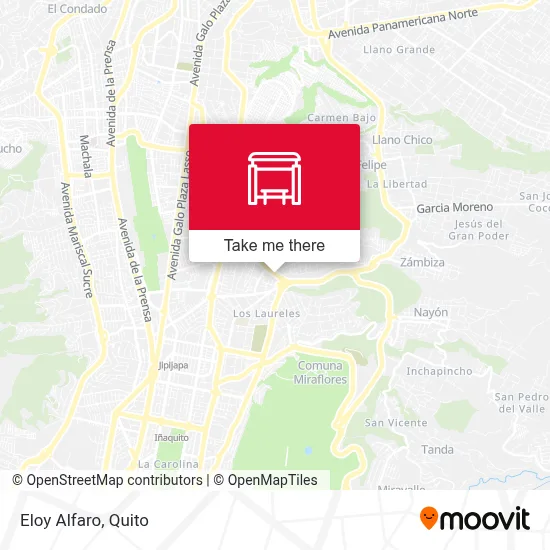 Eloy Alfaro map