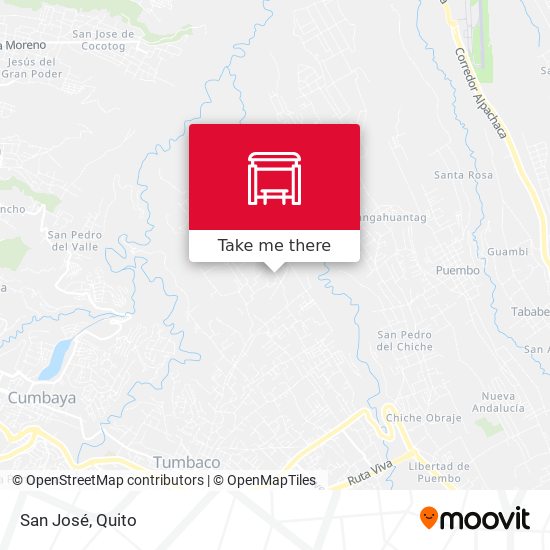 San José map