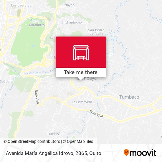 Mapa de Avenida María Angélica Idrovo, 2865