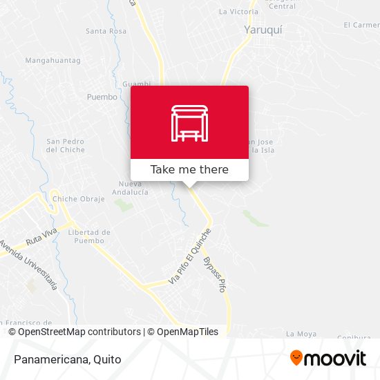 Mapa de Panamericana