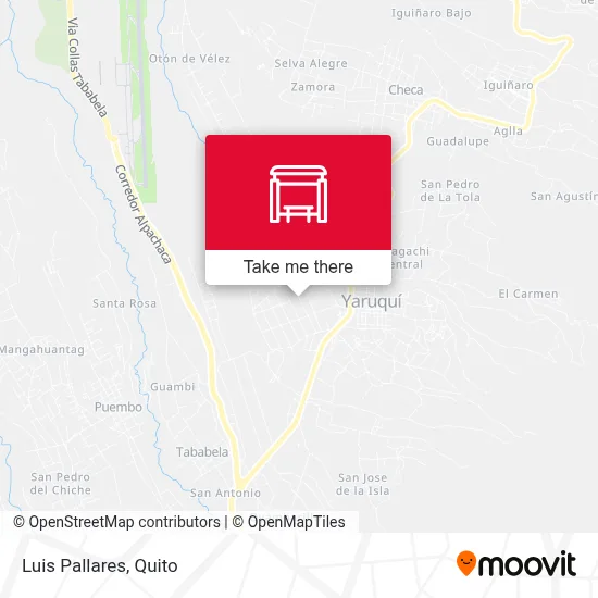 Luis Pallares map