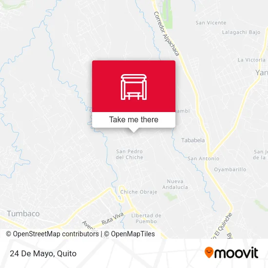 Mapa de 24 De Mayo