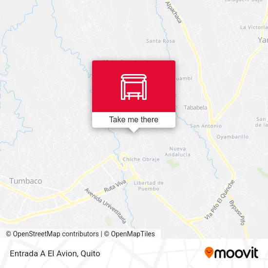 Mapa de Entrada A El Avion