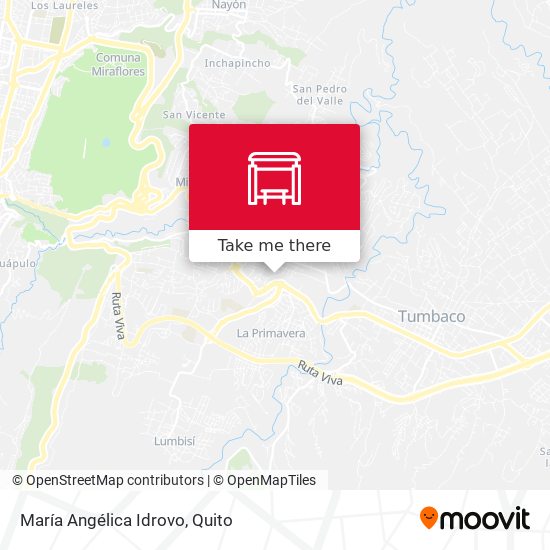 María Angélica Idrovo map