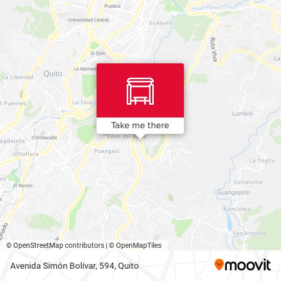 Avenida Simón Bolívar, 594 map