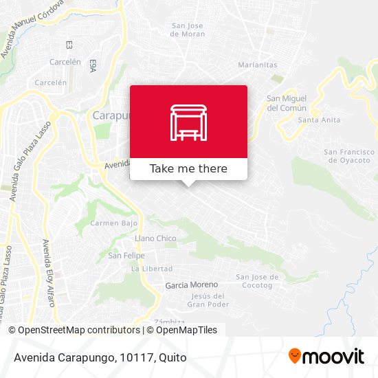 Mapa de Avenida Carapungo, 10117