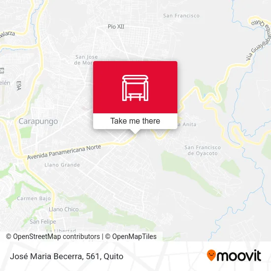 Mapa de José Maria Becerra, 561