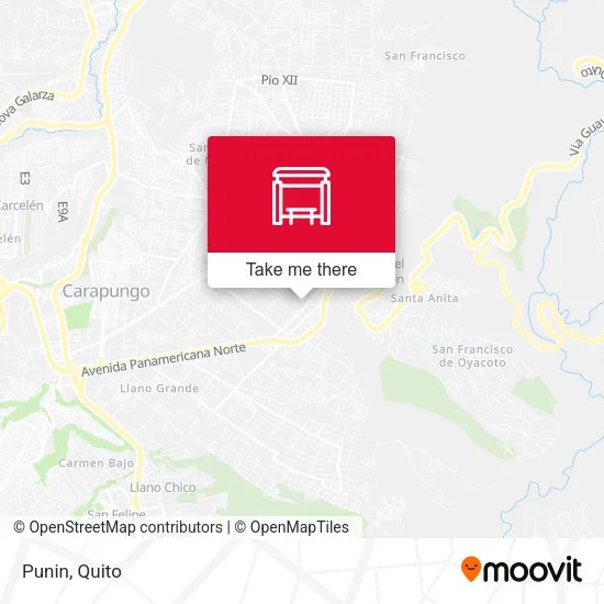 Mapa de Punin