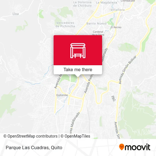 Mapa de Parque Las Cuadras