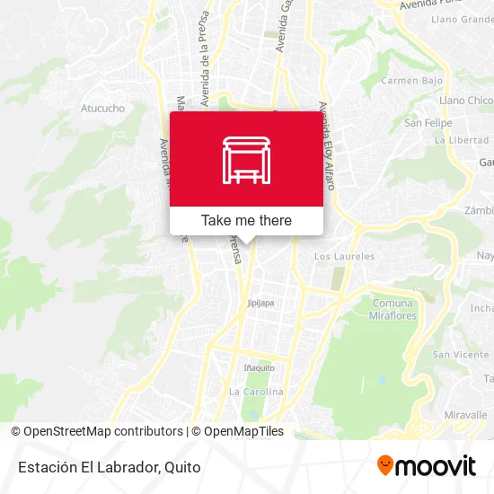 Mapa de Estación El Labrador