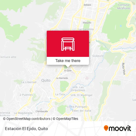 Mapa de Estación El Ejido