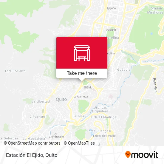 Mapa de Estación El Ejido