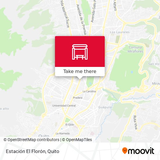 Mapa de Estación El Florón