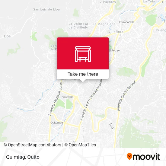 Mapa de Quimiag