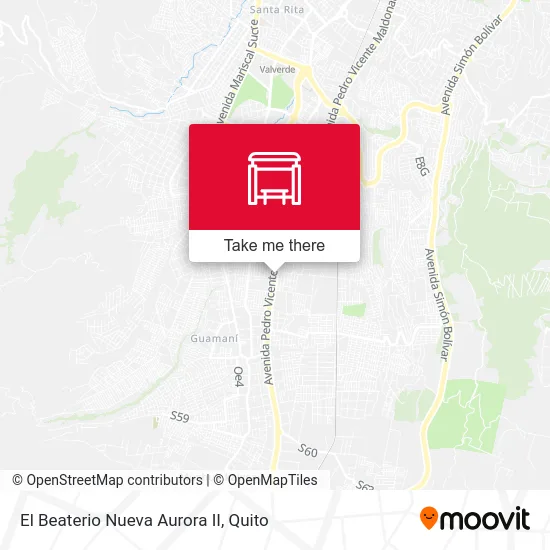 El Beaterio Nueva Aurora II map