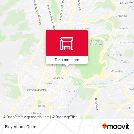 Eloy Alfaro map