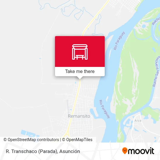 R. Transchaco (Parada) map