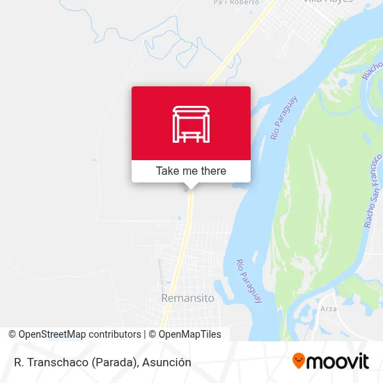 R. Transchaco (Parada) map