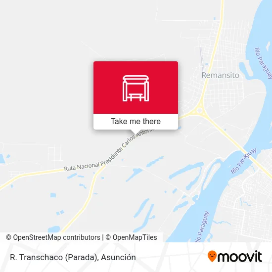 R. Transchaco (Parada) map