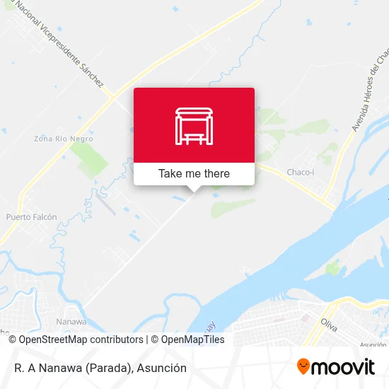 R. A Nanawa (Parada) map