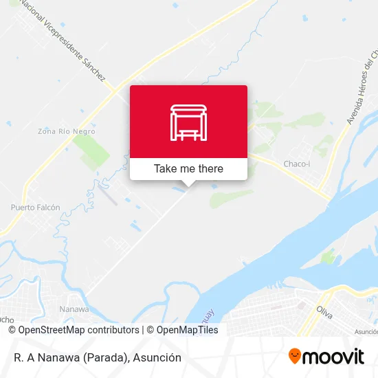 R. A Nanawa (Parada) map