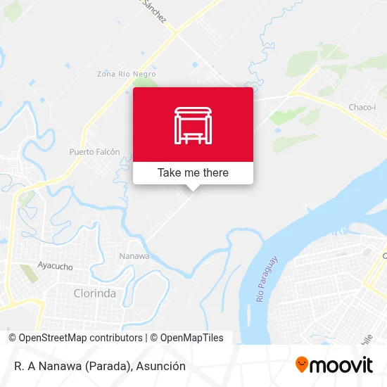 R. A Nanawa (Parada) map