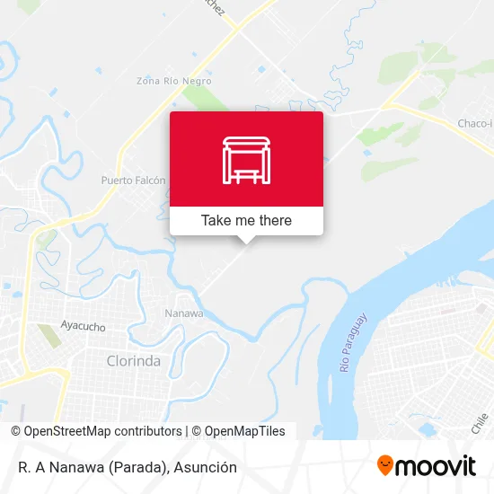 R. A Nanawa (Parada) map