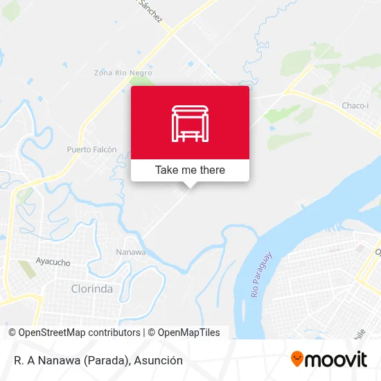 R. A Nanawa (Parada) map