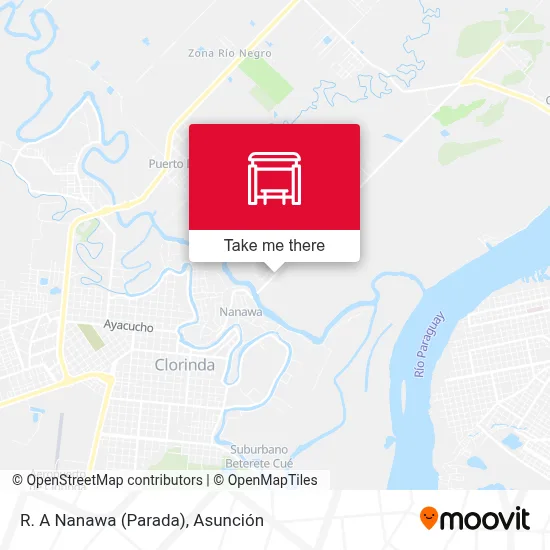 R. A Nanawa (Parada) map