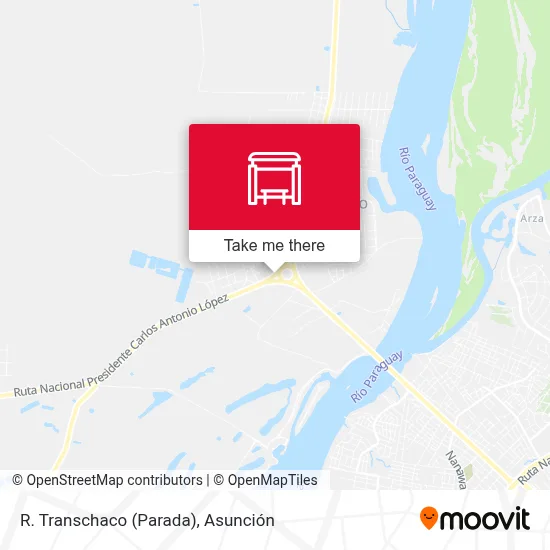 R. Transchaco (Parada) map