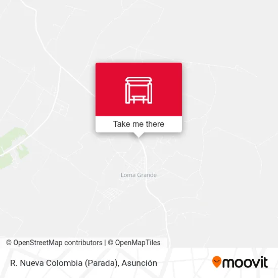 R. Nueva Colombia (Parada) map