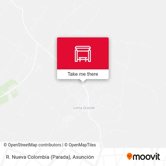 R. Nueva Colombia (Parada) map