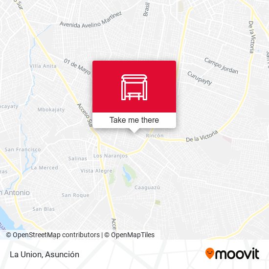 Mapa de La Union
