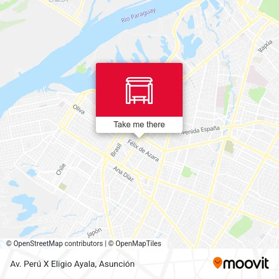 Mapa de Av. Perú X Eligio Ayala