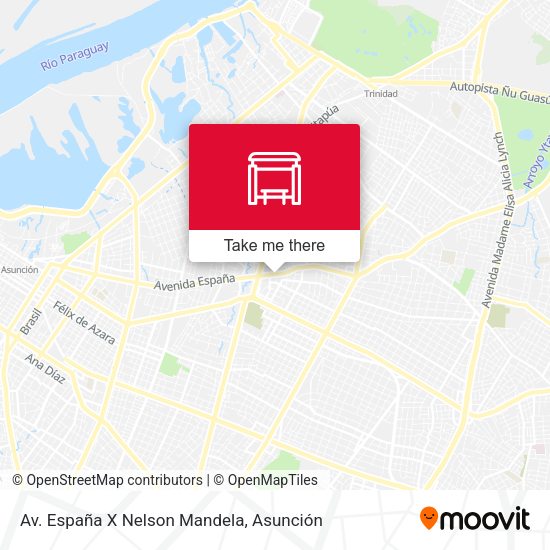 Mapa de Av. España X Nelson Mandela