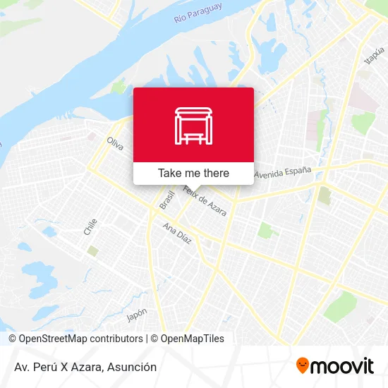 Mapa de Av. Perú X Azara