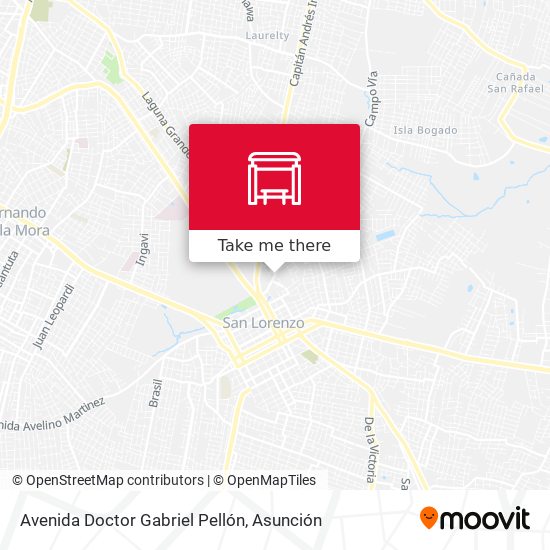 Avenida Doctor Gabriel Pellón map