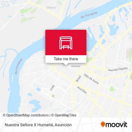 Nuestra Señora X Humaitá map