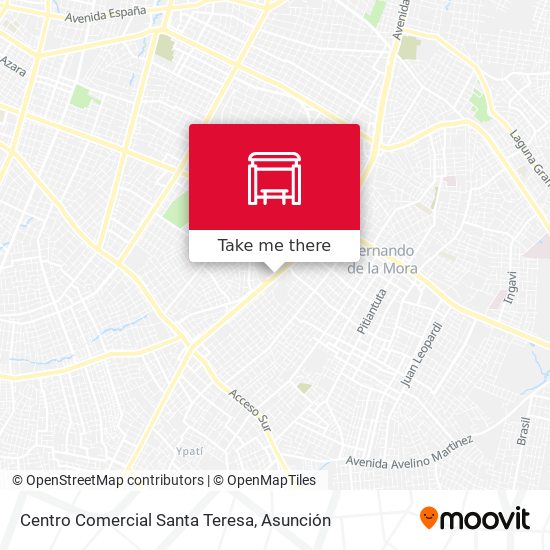 Centro Comercial Santa Teresa map