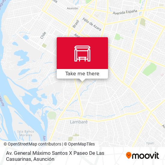 Mapa de Av. General Máximo Santos X Paseo De Las Casuarinas