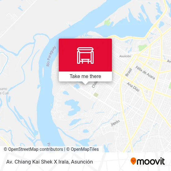 Mapa de Av. Chiang Kai Shek X Irala