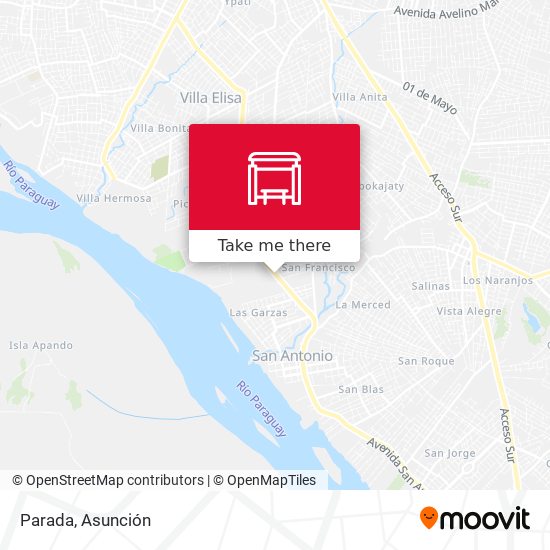 Mapa de Parada