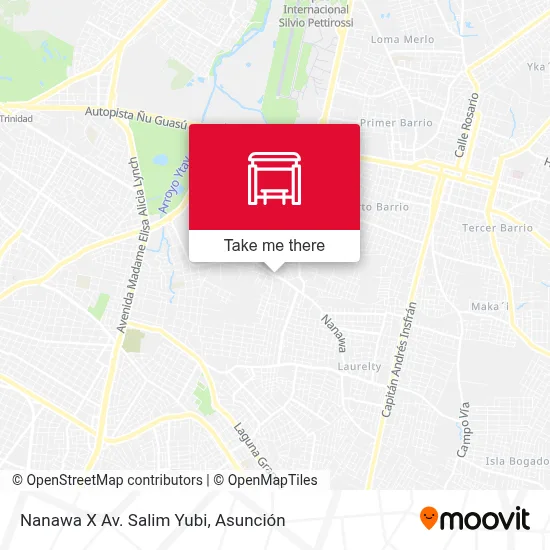 Mapa de Nanawa X Av. Salim Yubi