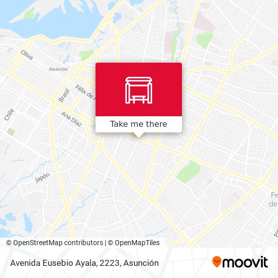 Avenida Eusebio Ayala, 2223 map