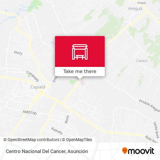 Centro Nacional Del Cancer map