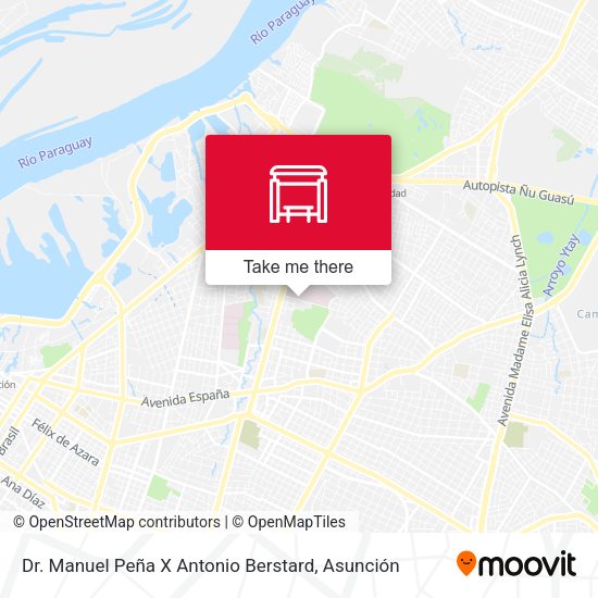 Mapa de Dr. Manuel Peña X Antonio Berstard
