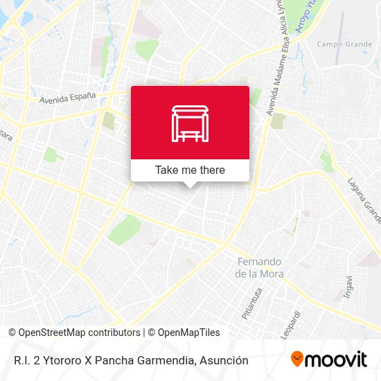 R.I. 2 Ytororo X Pancha Garmendia map